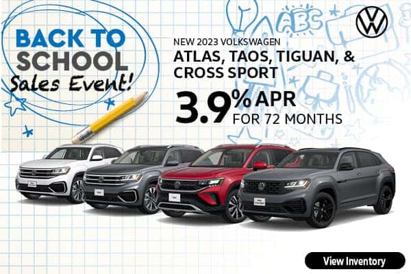 NEW 2023 VW Atlas, Taos, Tiguan and Cross Sport