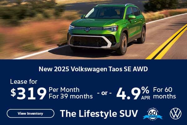 New 2025 Volkswagen Taos SE AWD