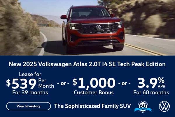 New 2025 Atlas 2.0t i4 SE Tech Peak Edition
