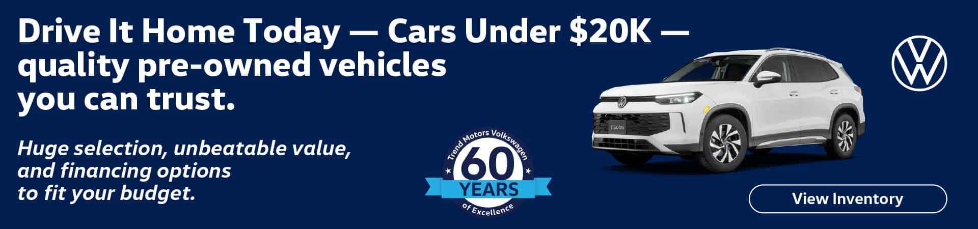 Under 20K