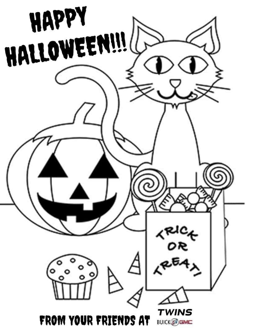 Happy Halloween Color Contest