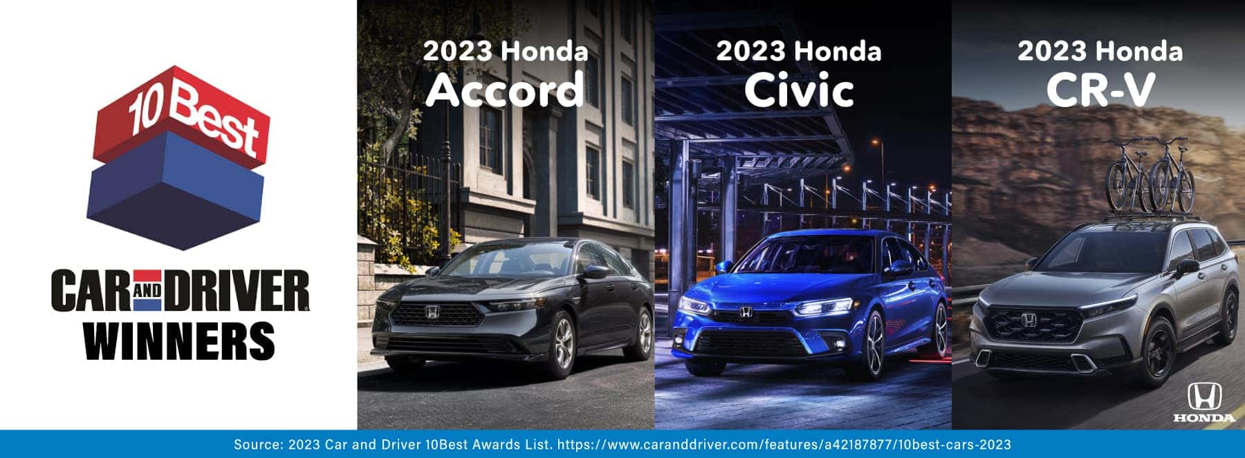 Car and Driver Winners