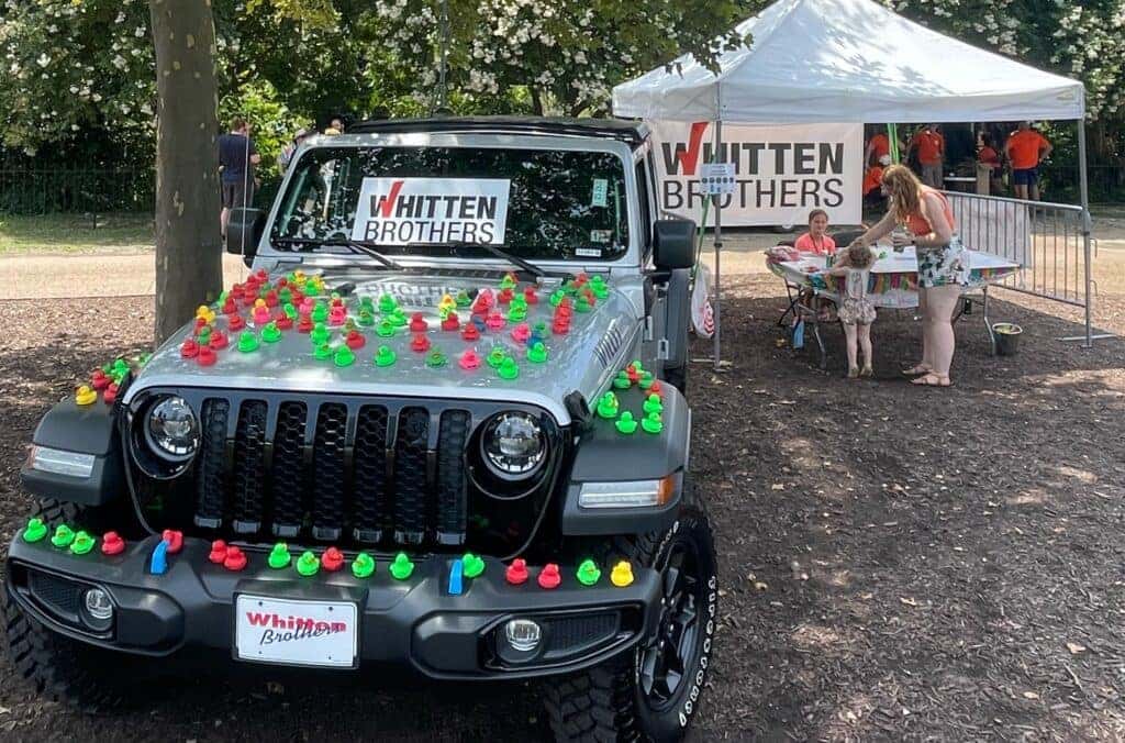 Whitten Brothers' Quacktacular Support for the Duck Race & Autism