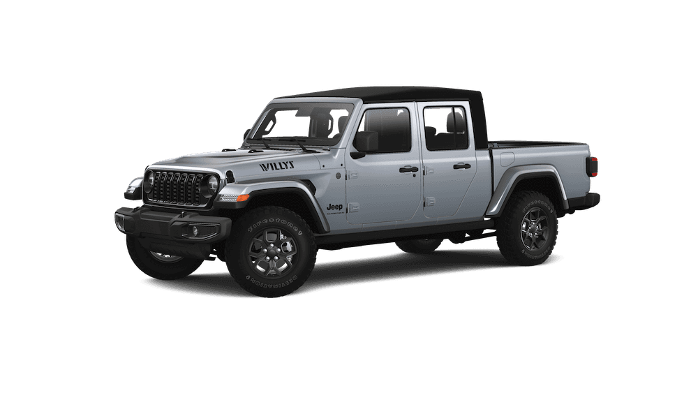 Gray 2024 Jeep Gladiator truck exterior