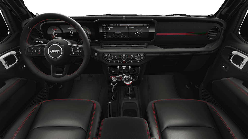 2024 Jeep Gladiator truck interior
