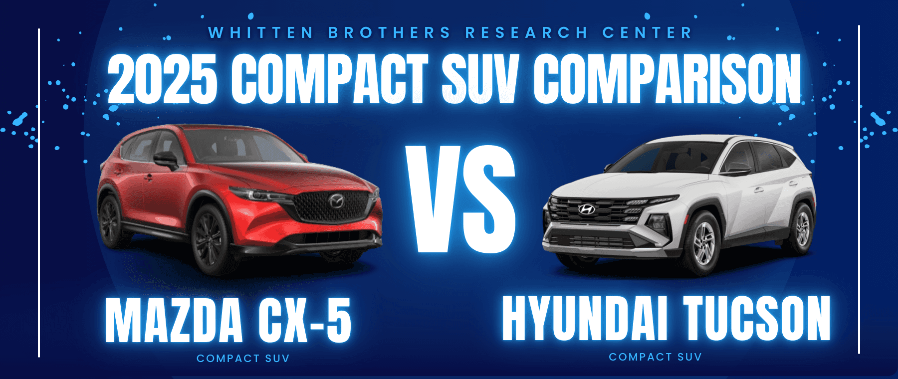 2025 Compact SUV Comparison: Mazda CX-5 vs Hyundai Tucson
