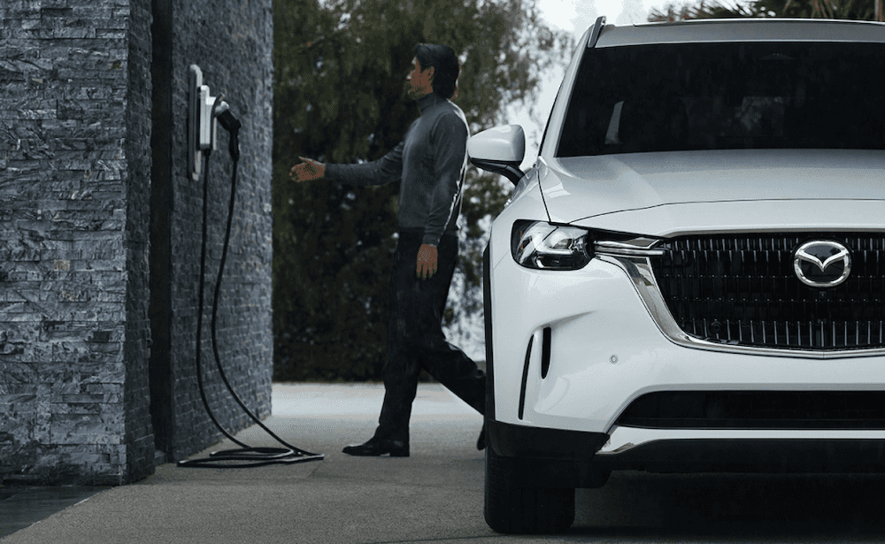 2024 Mazda CX-90 Plug-In Hybrid charging
