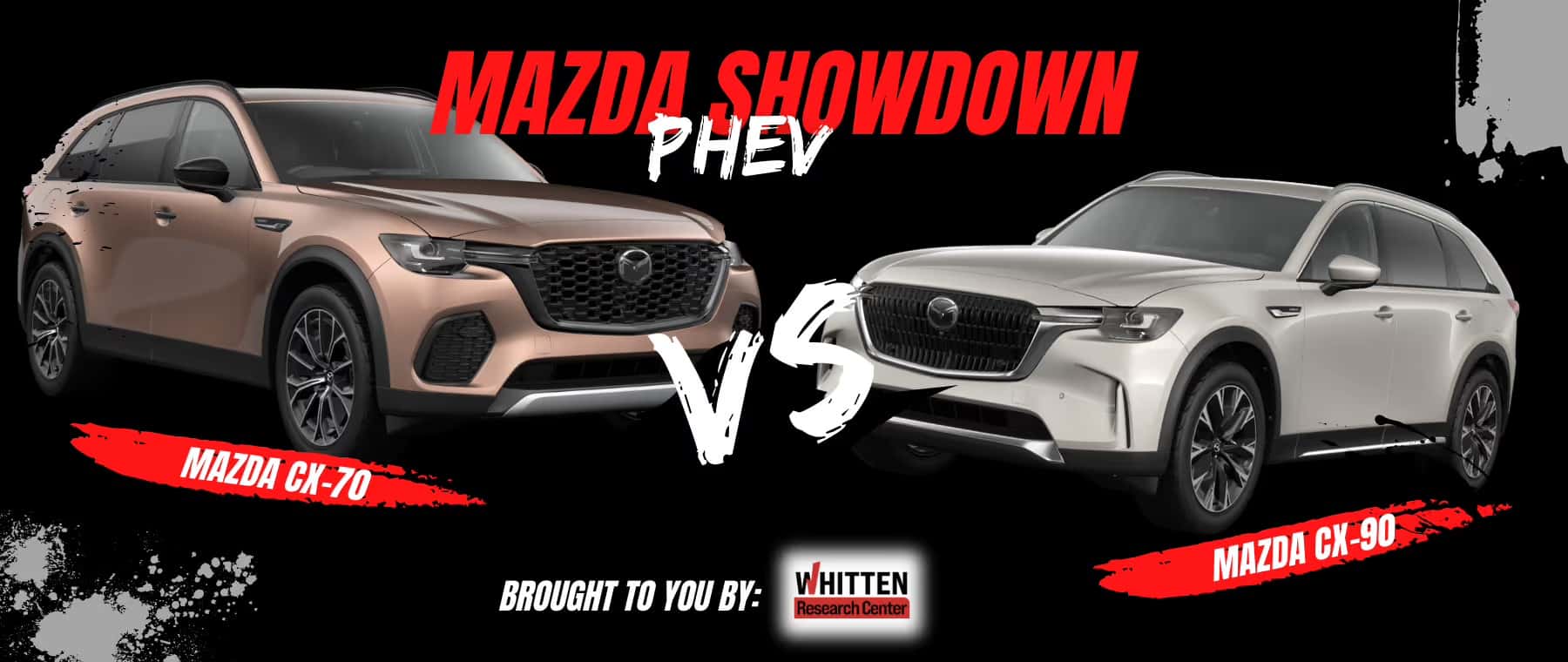 Mazda PHEV SUV Comparison | Mazda CX-90 PHEV | Mazda CX-70 PHEV