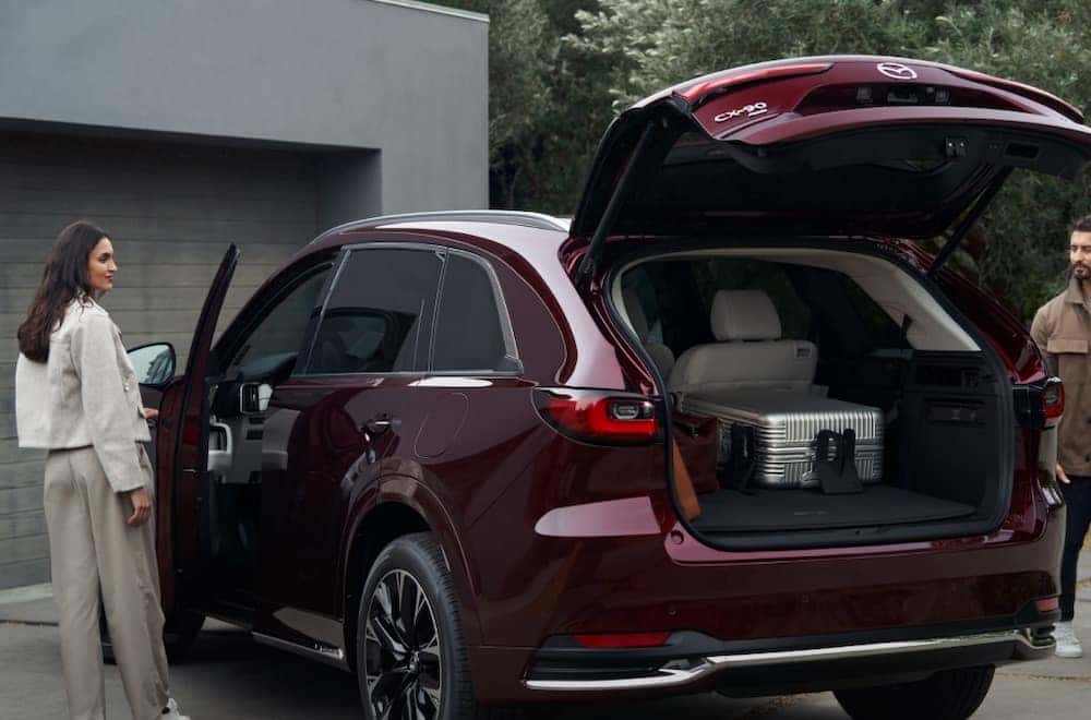 The Mazda CX-90 is one of the best road trip cars if you need a three row SUV