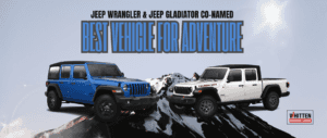 Jeep Wrangler and Jeep Gladiator Co-Named Best Vehicle for Adventure
