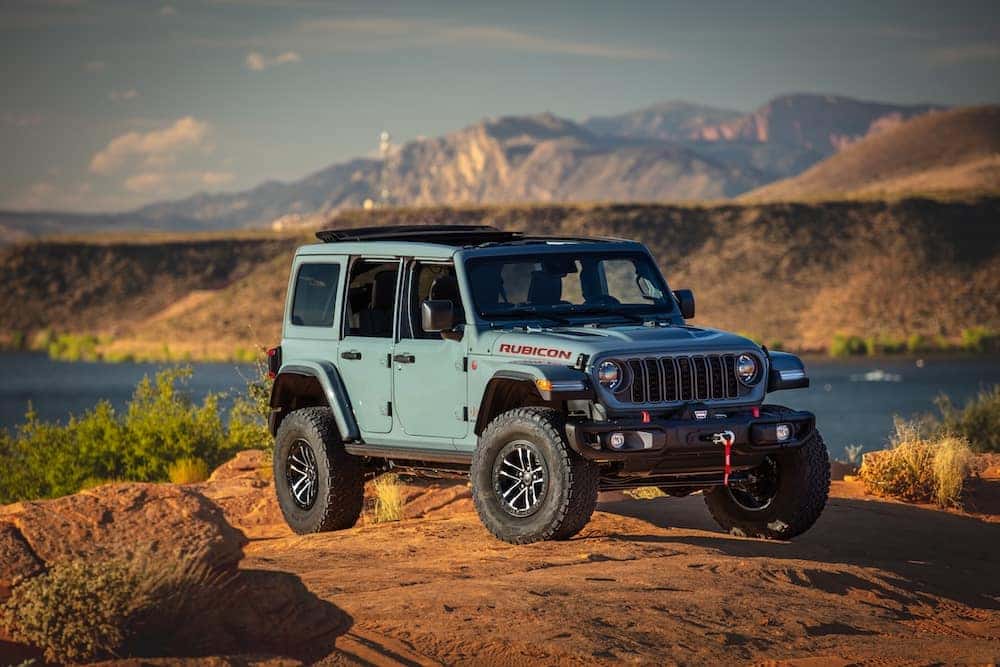 Jeep Wrangler Rubicon X off-road driving