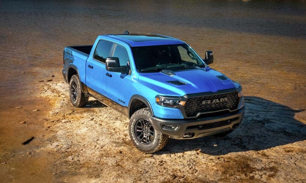 Blue 2026 RAM 1500 exterior