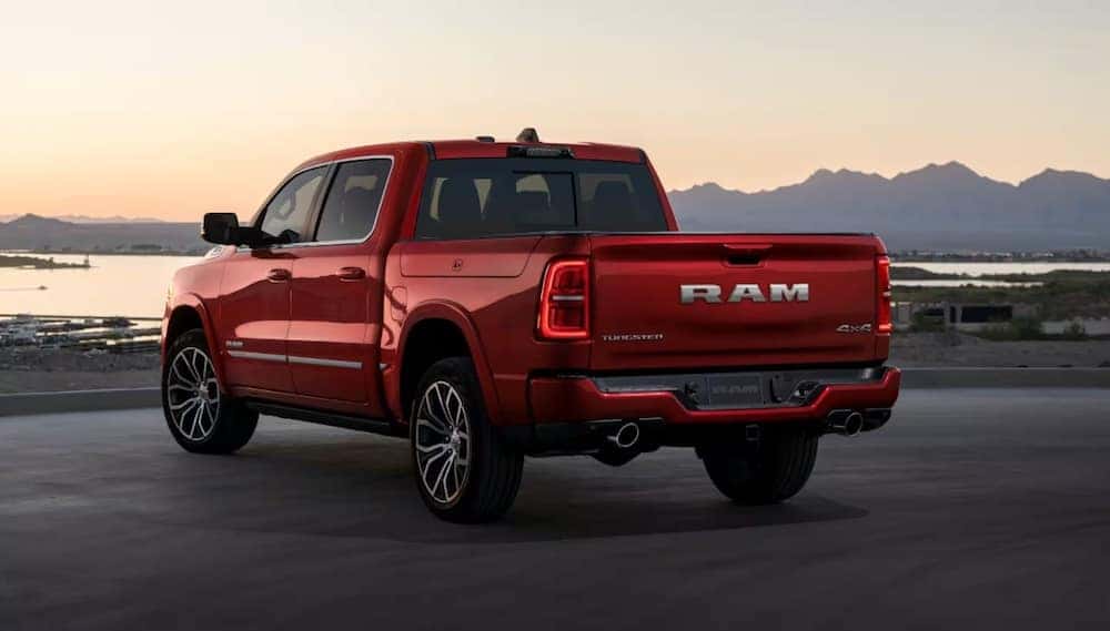 Red 2026 RAM 1500 exterior