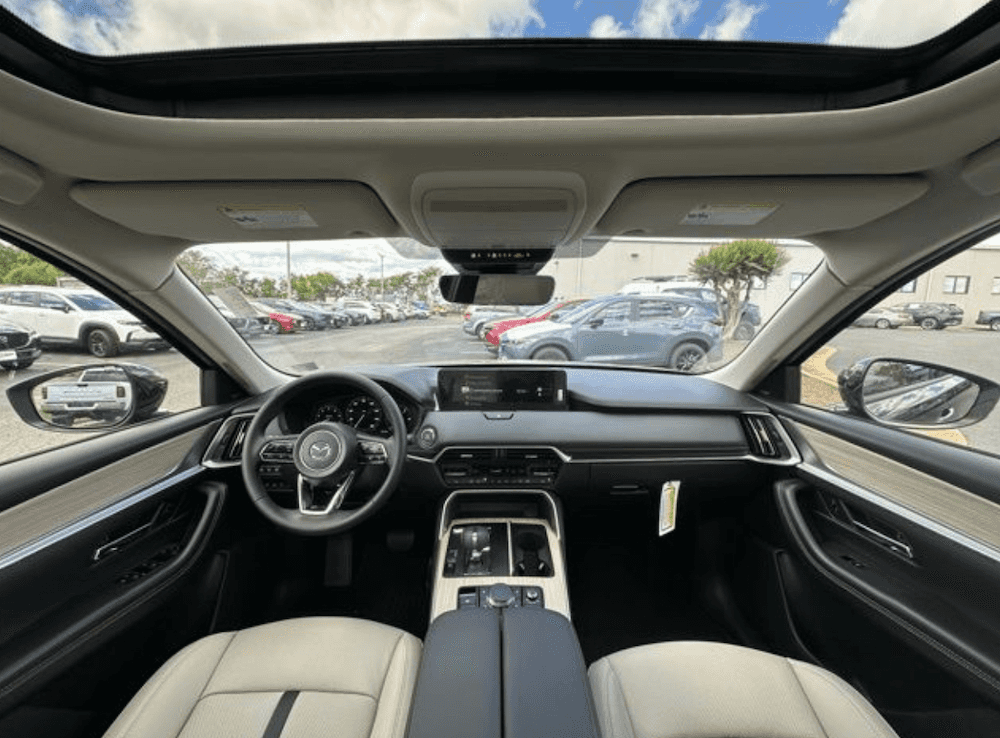 2025 Mazda CX-90 interior front seats