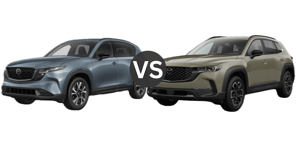 2026 Mazda CX-5 vs CX-50. Mazda crossover SUV comparison.