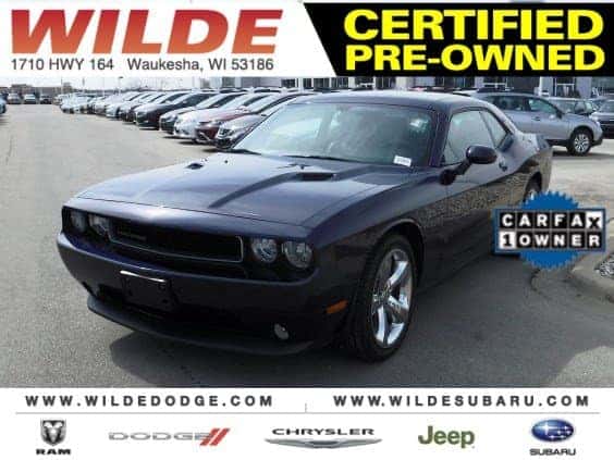 Featured Used Car Of The Week Certified Pre Owned 13 Dodge Challenger Sxt Wilde Chrysler Jeep Dodge Ram